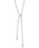 Nordstrom Nordstrom Cubic Zirconia Knotted Tennis Y-Necklace - 1