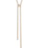 Nordstrom Nordstrom Cubic Zirconia Knotted Y Necklace - 1