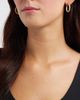 Nordstrom Nordstrom Cubic Zirconia Pavé Hoop Earrings - 2