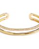 Nordstrom Nordstrom Cubic Zirconia Pavé Open Cuff Bracelet - 1