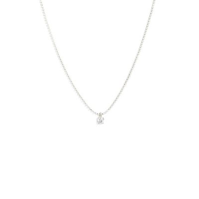 Nordstrom Nordstrom Cubic Zirconia Pendant Tennis Necklace