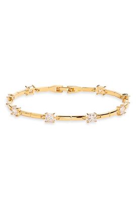 Nordstrom Nordstrom Cubic Zirconia Station Bar Bracelet