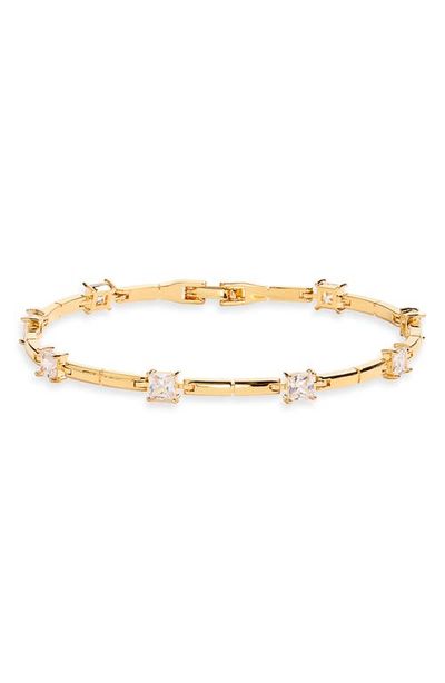 Nordstrom Nordstrom Cubic Zirconia Station Bar Bracelet