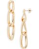 Nordstrom Nordstrom Curb Chain Linear Drop Earrings - 1
