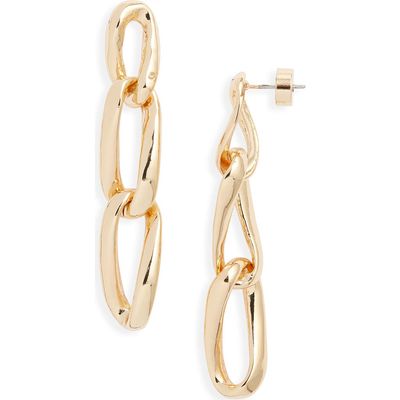 Nordstrom Nordstrom Curb Chain Linear Drop Earrings
