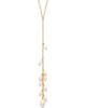 Nordstrom Nordstrom Demi-Fine Faux Pearl Lariat Necklace - 1