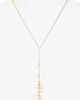 Nordstrom Nordstrom Demi-Fine Faux Pearl Lariat Necklace - 3