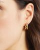 Nordstrom Nordstrom Demi Fine Crisscross Huggie Hoop Earrings - 3
