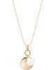 Nordstrom Nordstrom Demi Fine Double Orb Chain Necklace - 1