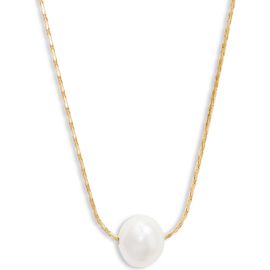 Nordstrom Nordstrom Demi Fine Freshwater Pearl Pendant Necklace
