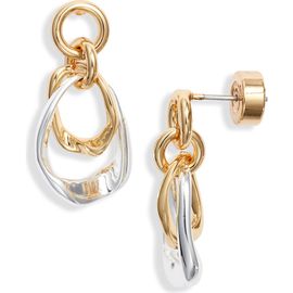 Nordstrom Nordstrom Demi Fine Frontal Hoop Drop Earrings