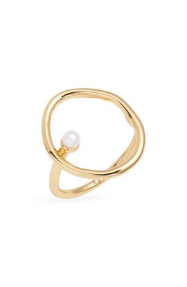 Nordstrom Nordstrom Demi Fine Open Freshwater Pearl Ring