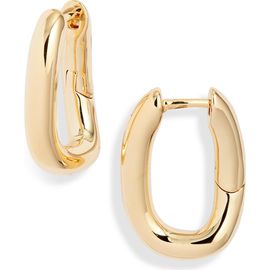 Nordstrom Nordstrom Demi Fine Oval Link Hoop Earrings