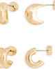 Nordstrom Nordstrom Demi Fine Set of 2 Wide Hoop Earrings - 1
