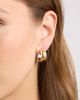 Nordstrom Nordstrom Demi Fine Tapered Two Tone Hoop Earrings - 2