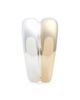 Nordstrom Nordstrom Demi Fine Two-Tone Rounded Band Ring - 2