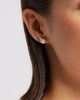 Nordstrom Nordstrom Diamond & Akoya Pearl Stud Earrings - 3