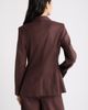 Nordstrom Nordstrom Double-Breasted Linen Blend Blazer - 3