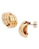 Nordstrom Nordstrom Double Rib Twist Stud Earrings - 1