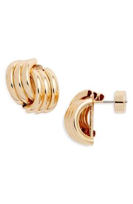 Nordstrom Nordstrom Double Rib Twist Stud Earrings