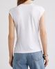 Nordstrom Nordstrom Draped Cap Sleeve Peplum Top - 3