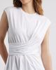 Nordstrom Nordstrom Draped Cap Sleeve Peplum Top - 5