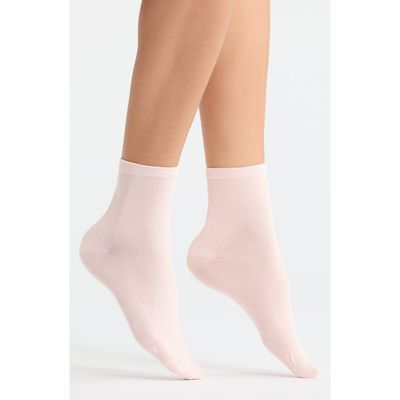 Nordstrom Nordstrom Everyday Low Flat Knit Crew Socks