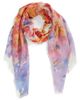 Nordstrom Nordstrom Eyelash Trim Print Cashmere & Silk Wrap - 2