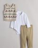 Nordstrom Nordstrom Fair Isle Vest, Bodysuit & Pants Set - 1