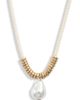 Nordstrom Nordstrom Faux Pearl Pendant Cord Necklace - 1
