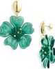 Nordstrom Nordstrom Floral Acetate Drop Earrings - 1