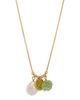 Nordstrom Nordstrom Floral Agate & Freshwater Pearl Pendant Necklace - 1