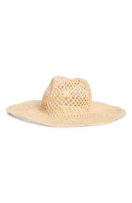 Nordstrom Nordstrom Floral Crochet Cowboy Hat