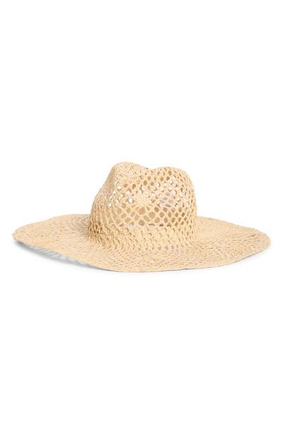 Nordstrom Nordstrom Floral Crochet Cowboy Hat