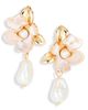 Nordstrom Nordstrom Floral Faux Pearl Drop Earrings - 1