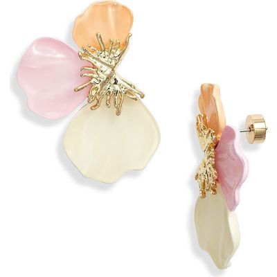 Nordstrom Nordstrom Flower Petal Enamel Earrings