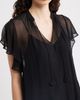 Nordstrom Nordstrom Flutter Sleeve Crinkle Chiffon Top - 5