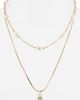 Nordstrom Nordstrom Freshwater Pearl Layered Pendant Necklace - 2