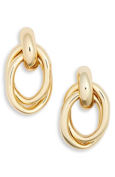 Nordstrom Nordstrom Frontal Double Hoop Earrings