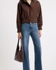 Nordstrom Nordstrom Funnel Neck Suede Bomber Jacket - 3