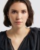 Nordstrom Nordstrom Georgian Cubic Zirconia Curved Hoop Earrings - 2