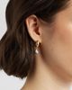 Nordstrom Nordstrom Georgian Cubic Zirconia Curved Hoop Earrings - 3