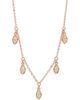 Nordstrom Nordstrom Georgian Cubic Zirconia Drops Frontal Necklace - 1