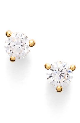 Nordstrom Nordstrom Gift Boxed Cubic Zirconia Stud Earrings - .25ctw.