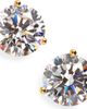 Nordstrom Nordstrom Gift Boxed Cubic Zirconia Three-Prong Stud Earrings - 4.0ctw. - 1