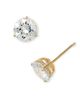 Nordstrom Nordstrom Gift Boxed Cubic Zirconia Three-Prong Stud Earrings - 4.0ctw. - 4