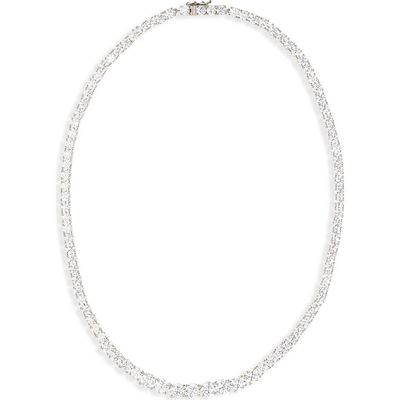 Nordstrom Nordstrom Graduated Cubic Zirconia Tennis Necklace