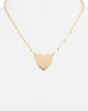 Nordstrom Nordstrom Heart Pendant Paper Clip Chain Necklace - 3