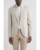 Nordstrom Nordstrom Henrik Trim Fit Tan Brushed Piqué Sport Coat - 1