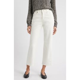 Nordstrom Nordstrom High Waist Crop Straight Leg Jeans